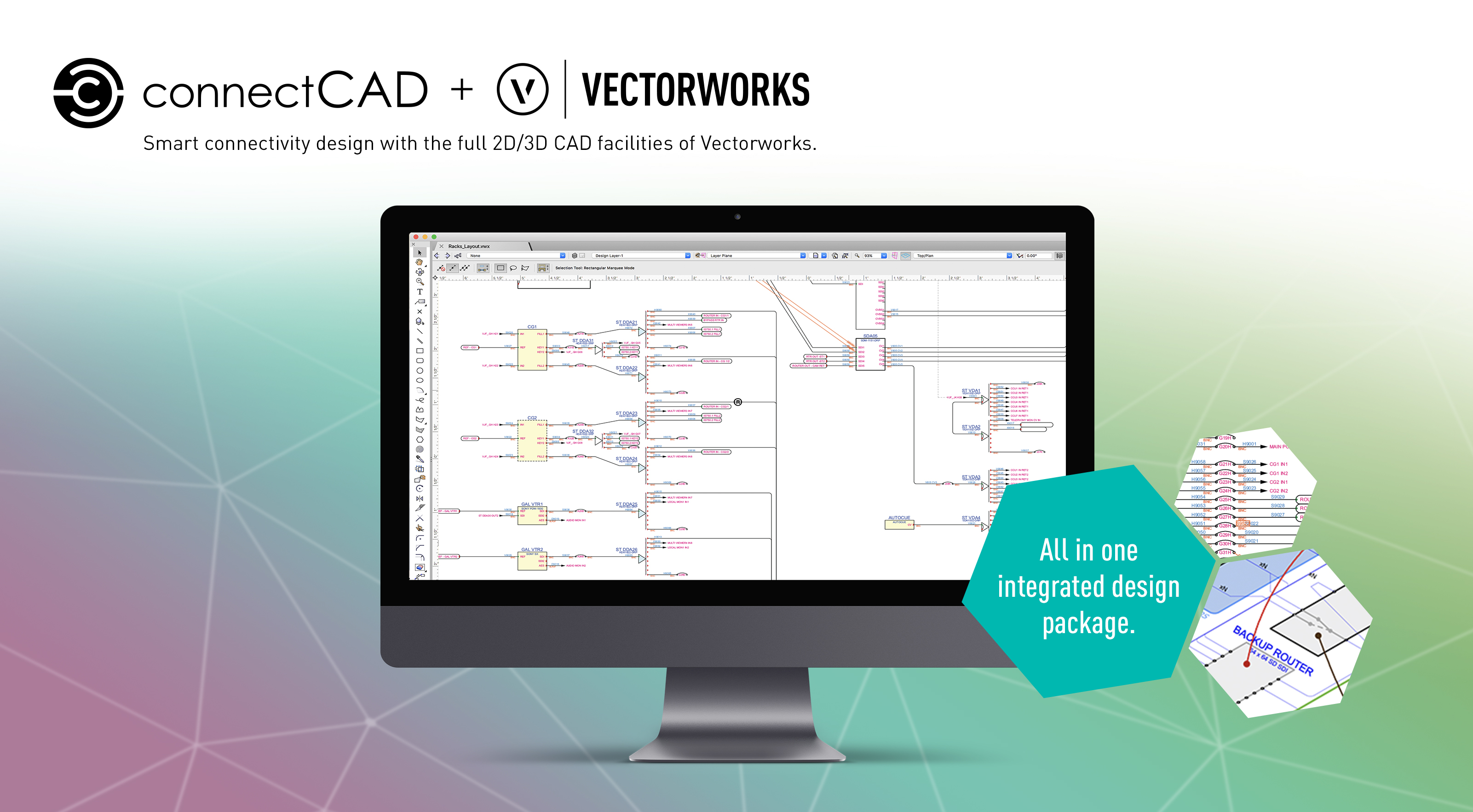 Vectorworks Inc Acquiring Connectcad To Better Support The Audio Visual Workflow Live Design Online