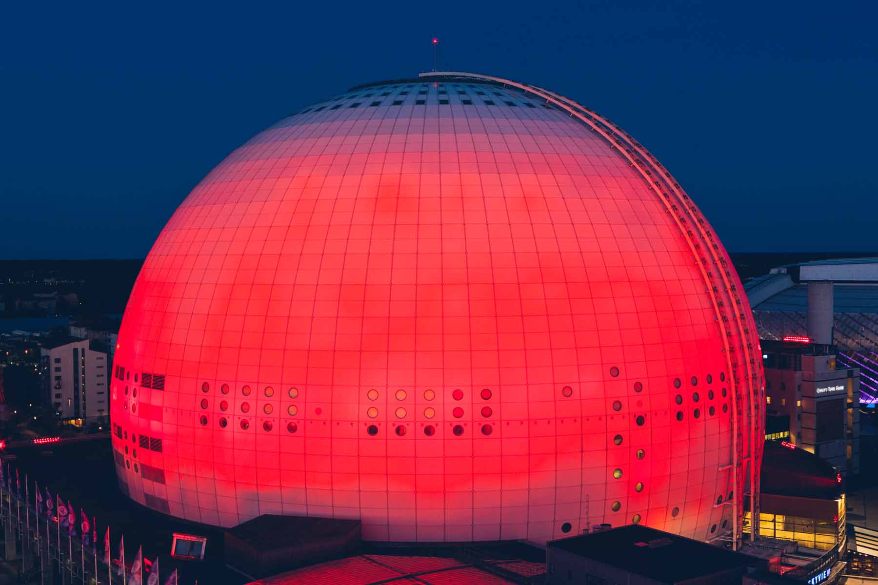 Color Coding Lighting Stockholm For Eurovision  