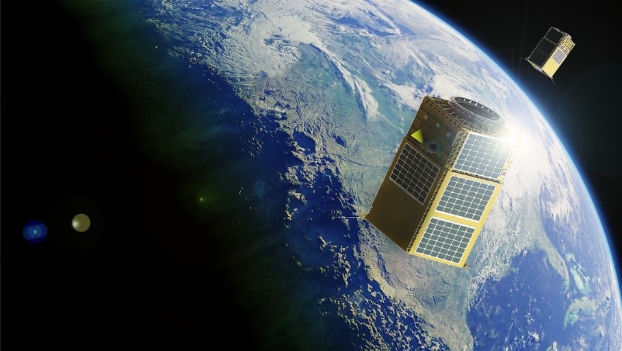 picture of satellite used to detect methane leaks on earth