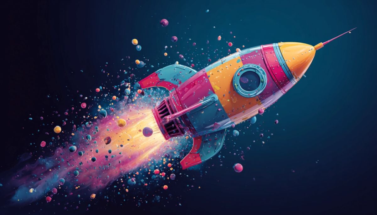space rocket D2D 