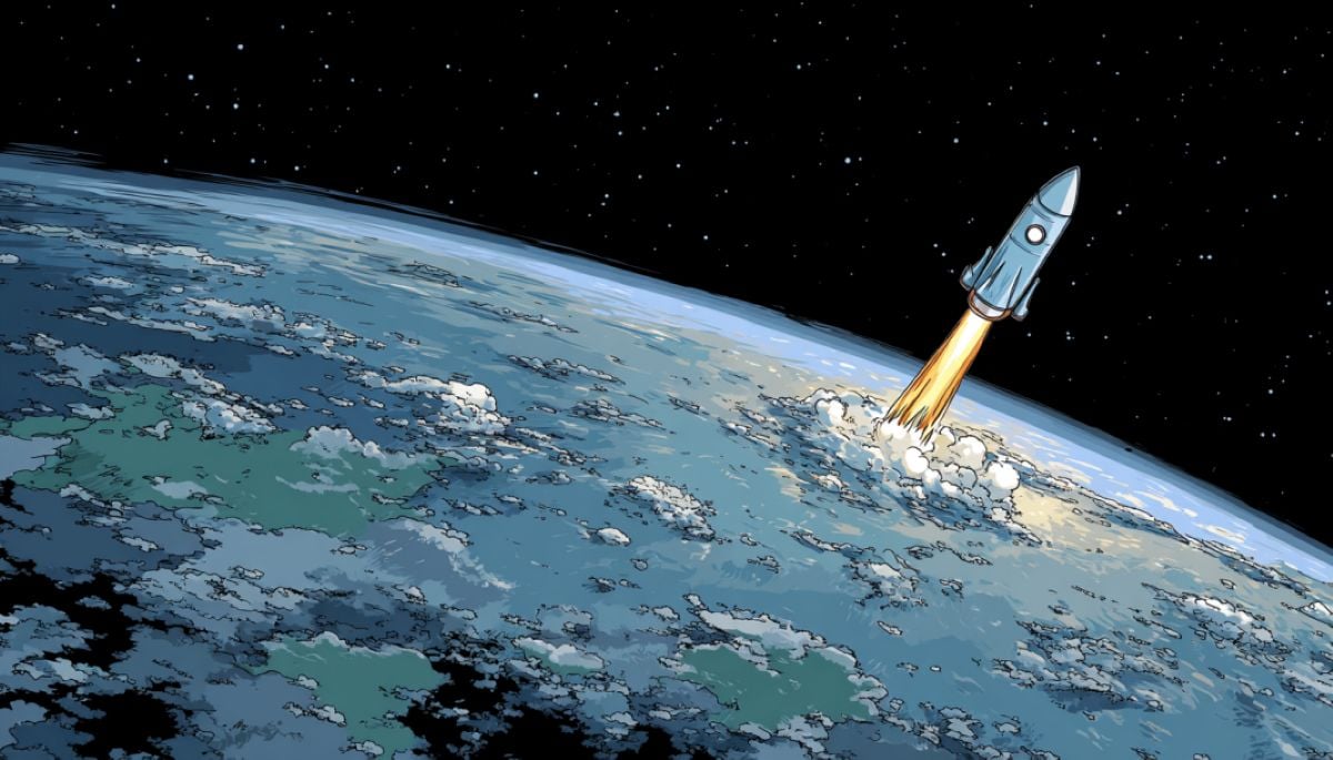 rocket satellite 