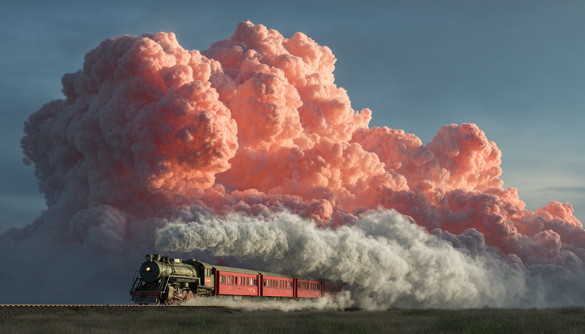 runaway cloud train