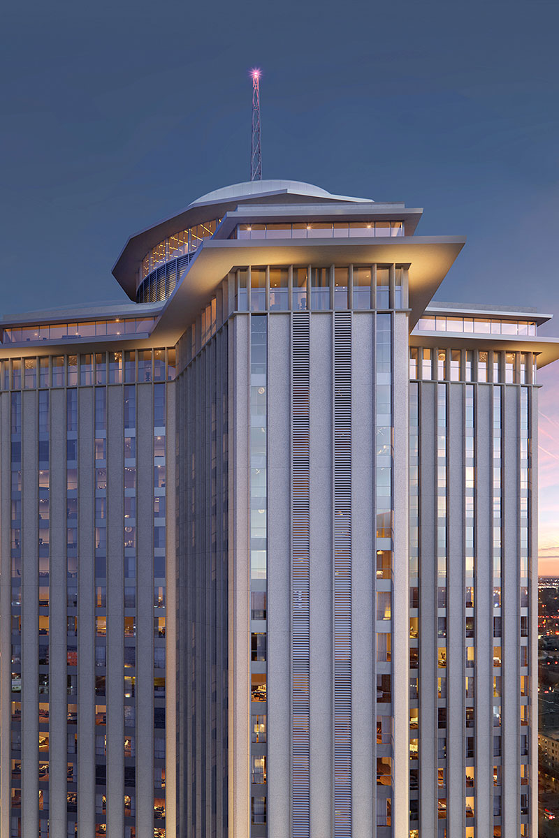 The 341-key 81-residence  Four Seasons New Orleans is slated to open in 2020