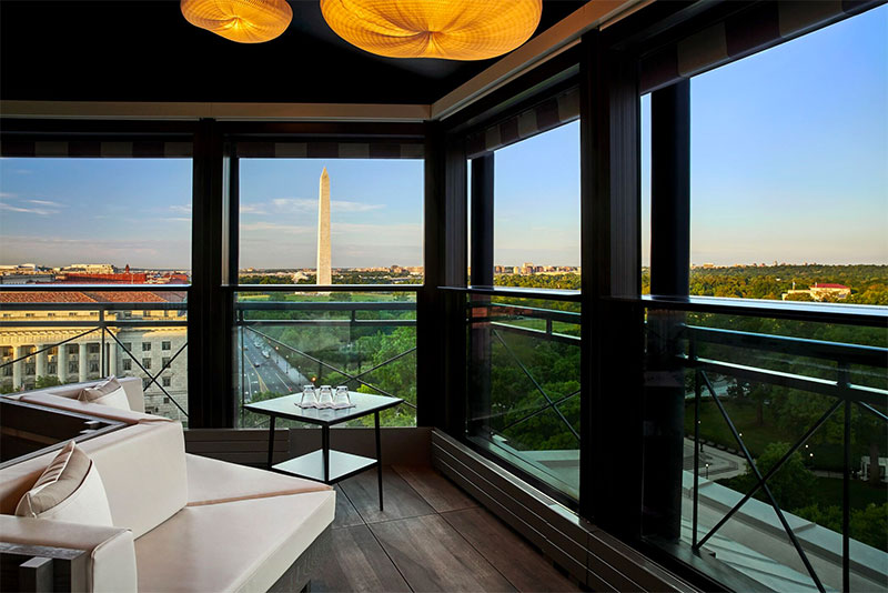POV rooftop lounge at W Washington DC