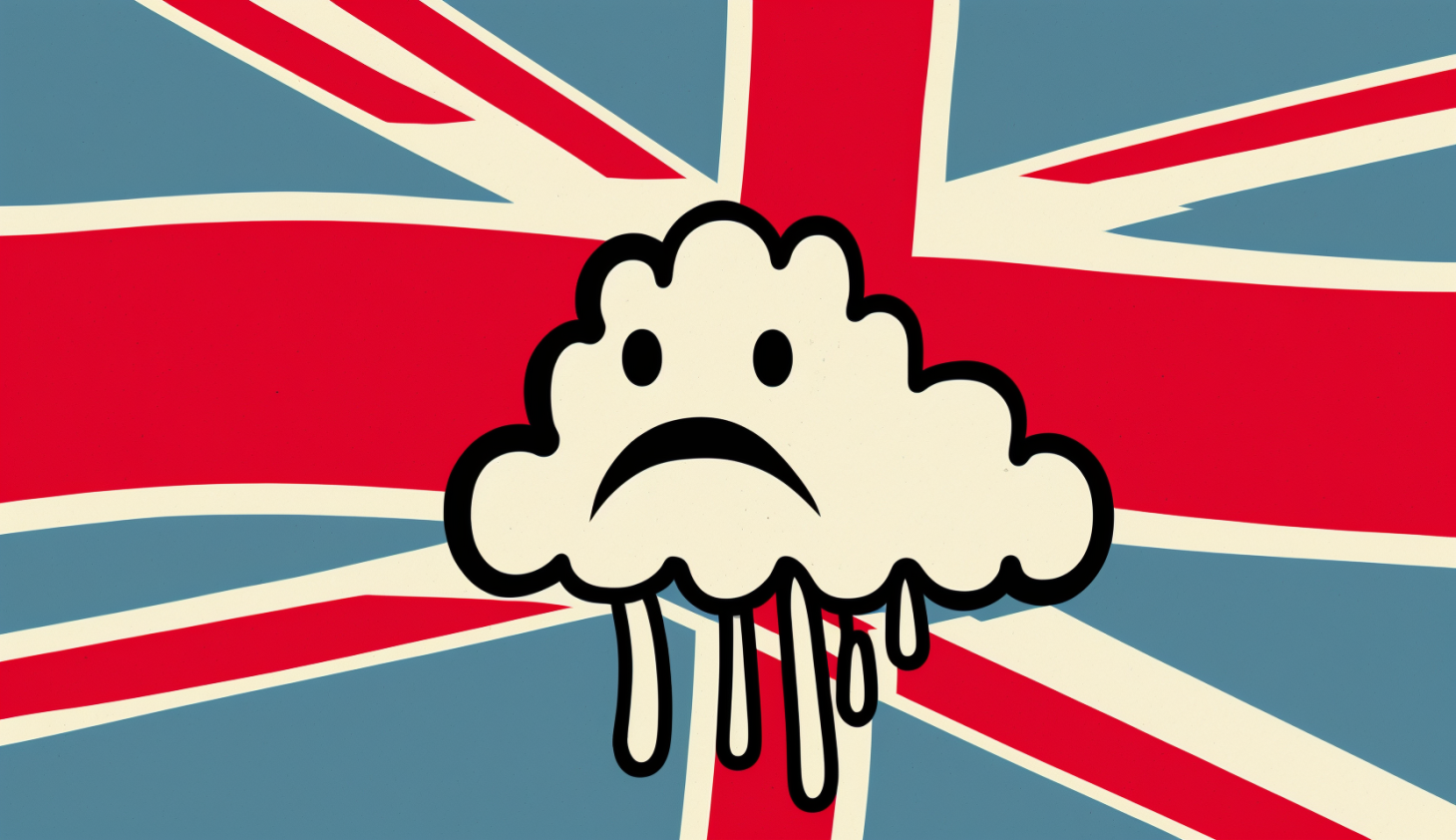 sad cloud on the UK flagpng
