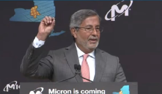 micron ceo holds up chip