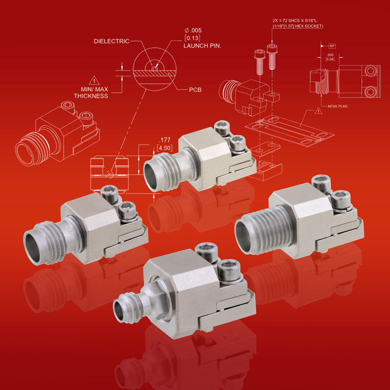 Fairview Microwaves latest line of high-speed end launch connectors 