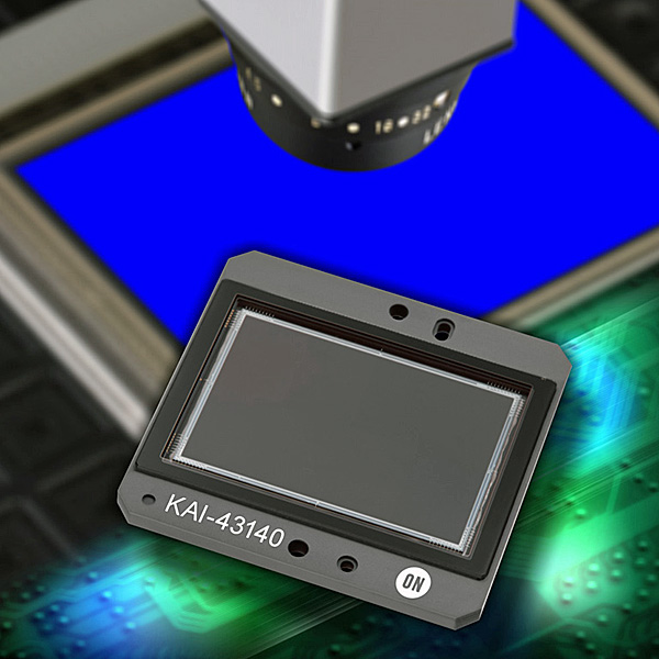 ON Semiconductors KAI-43140 43-Mpixel resolution charge-coupled device CCD image sensor 