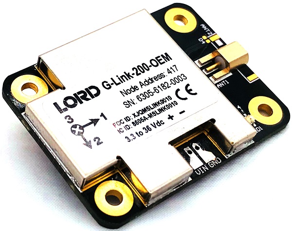 LORD Sensing MicroStrain introduces the G-Link-200-OEM