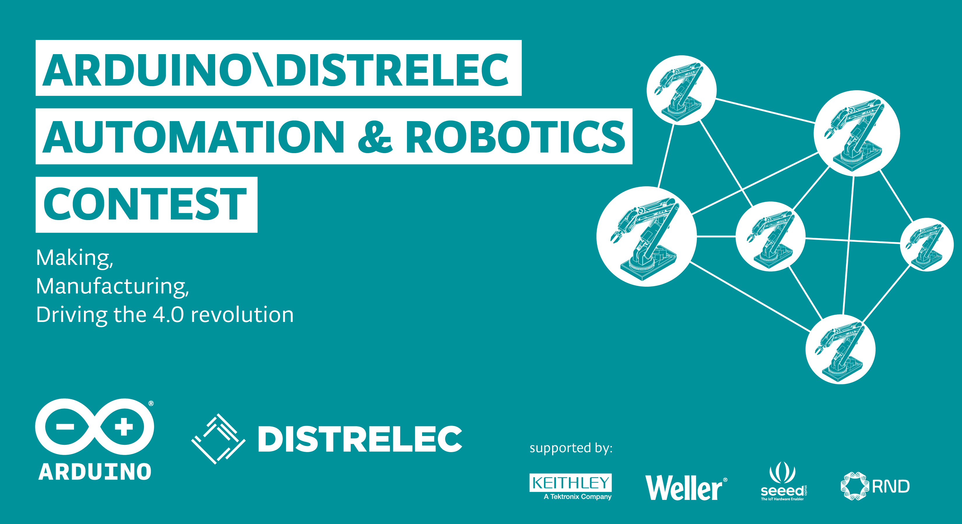 Arduino  Distrelec Launch Automation  Robotics Contest
