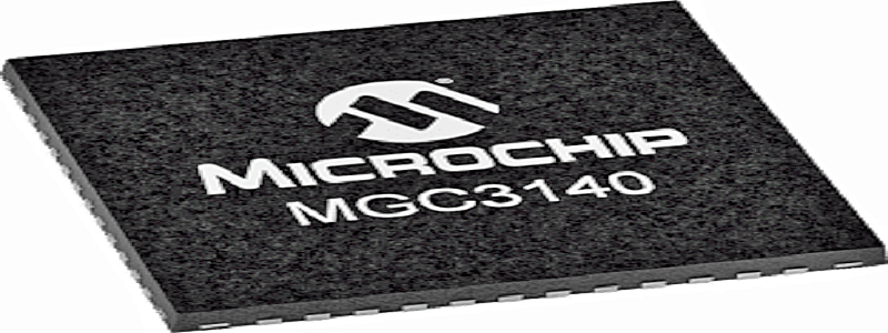 Microchip Technologys MGC3140 three-dimensional 3D gesture recognition controller 