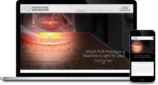 LPKF announces the official launch of its microsite wwwPCBPrototypingMachinescom