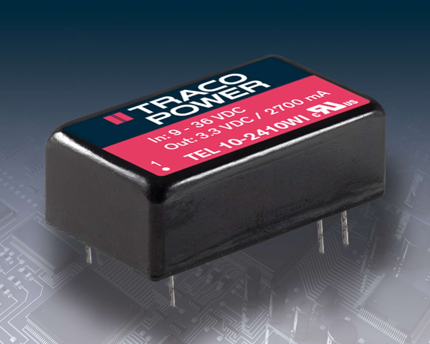 TRACO POWERs TEL10WI series 10W dcdc converters 