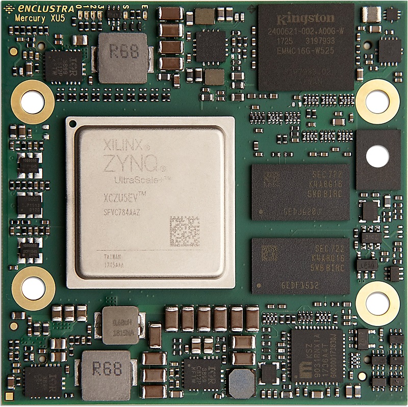 SoC module from Enclustra is based on the Xilinx Zynq UltraScale MPSoC