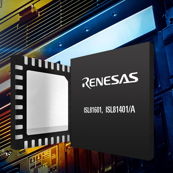 Renesas Electronics bidirectional four-switch synchronous buck-boost controllers ISL81601 ISL81401