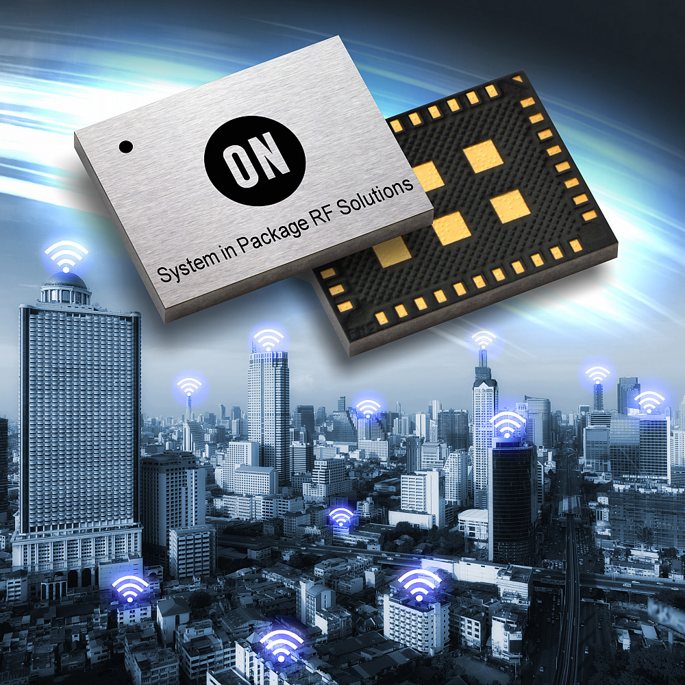 ON Semiconductor has achieved CE certification for its AX-SIP-SFEU System in Package SiP