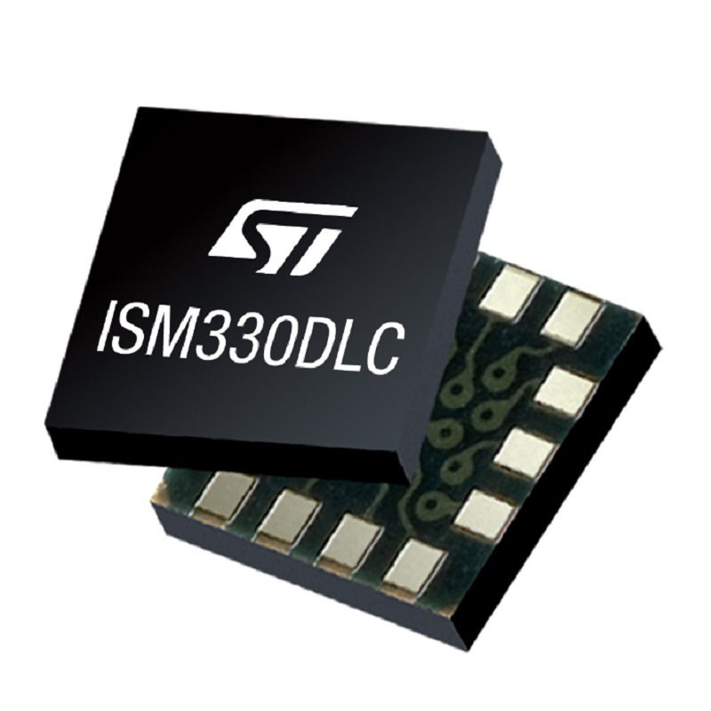 STMicroelectronics ISM330DLC six-axis inertial measurement unit IMU