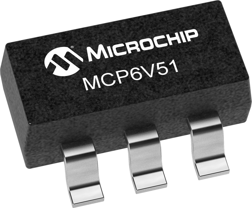 Microchip Technologys MCP6V51 zero-drift operational amplifier op amp 