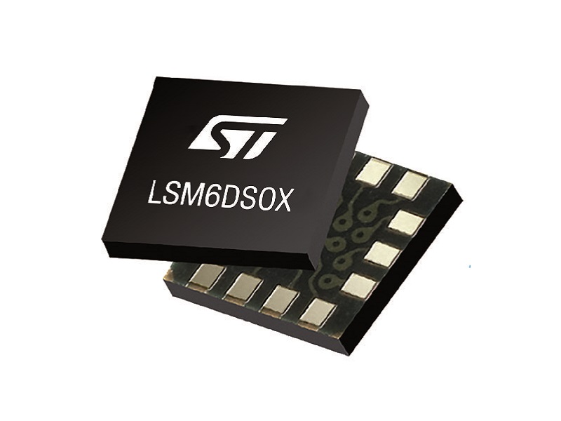 STMicroelectronics machine-learning technology inertial sensors to improve activity-tracking LSM6DSOX iNEMO sensor 