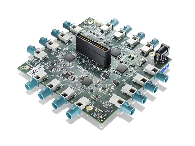 D3 Engineerings DesignCore sensor interface card for the NVIDIA Jetson AGX Xavier Developer Kit 