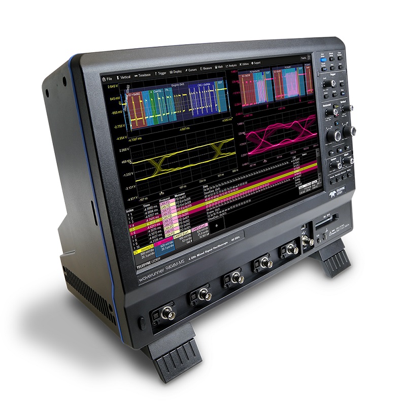 Teledyne LeCroys latest WaveRunner 9000 Series mixed-signal oscilloscopes MSOs 