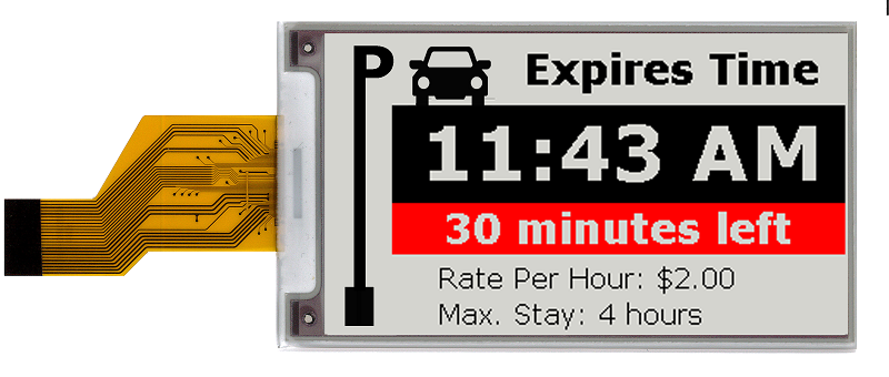 Pervasive Displays expands its red tri-color EPD line-up of e-paper displays with two additional sizes 37-inch and wide-for