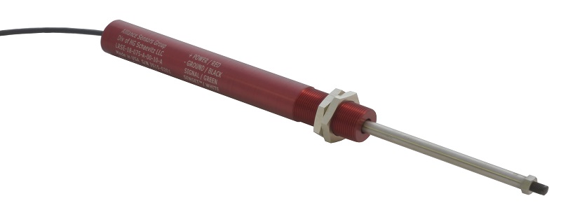 Alliance Sensors LRS-18 series spring-loaded Linear Variable Inductive Transducer LVIT series
