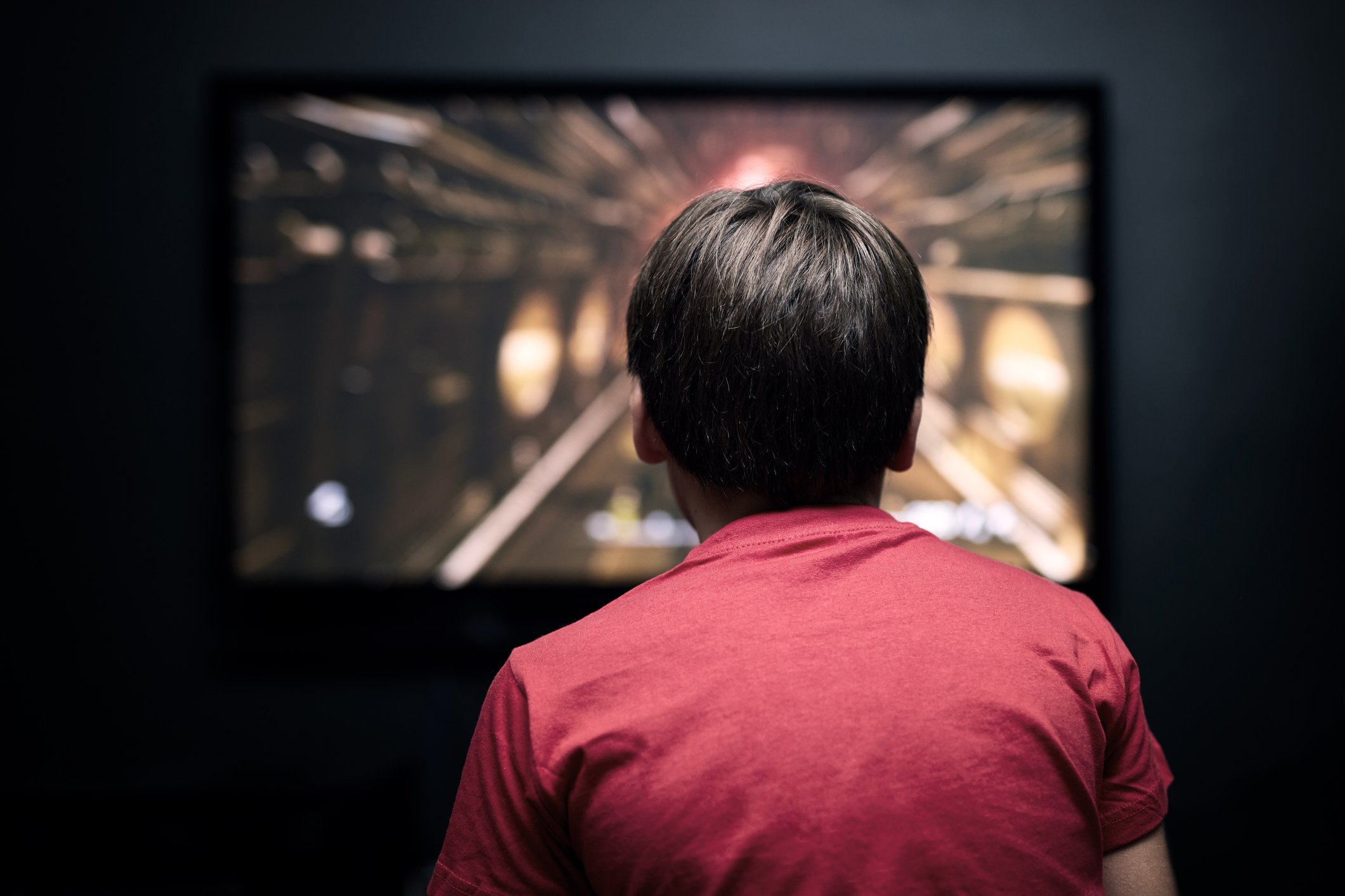 watching tv gaming  getty images