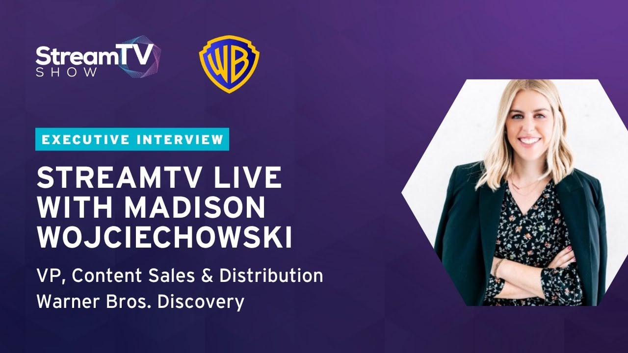 Madison Wojciechowski VP Content Licensing at WBD shares insights at StreamTV 2025
