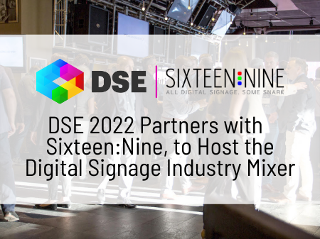 Image of DSE and Sixteen Nine Logo