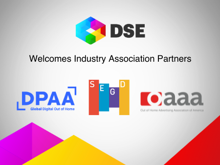DSE Industry Partners Logos DPAA, SEGD, and OAAA