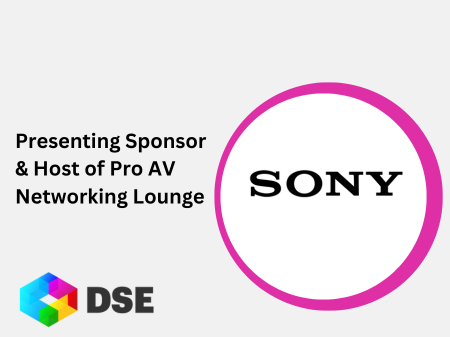Sony as presenting sponsor of #DSE2023