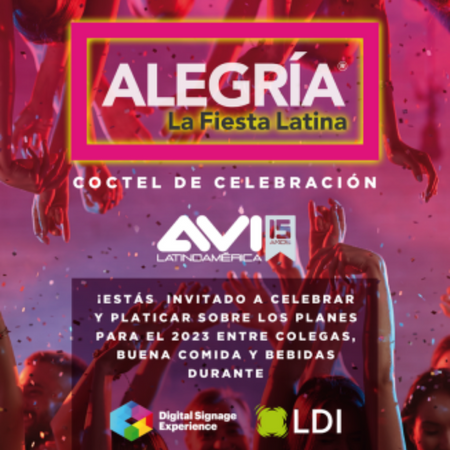 Alegria - AVI Latinoamerica Cocktail Reception