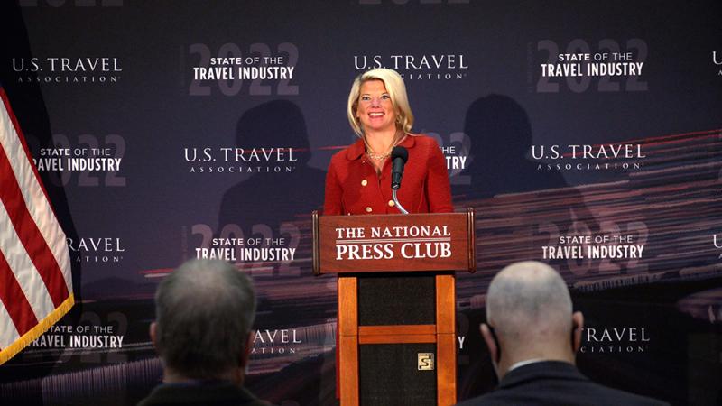 U.S. Travel Association EVP of Public Affairs and Policy Tori Emerson Barnes