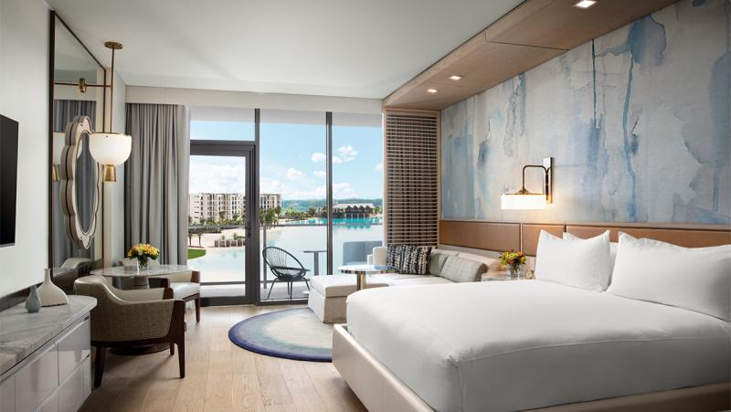 Conrad Orlando_King_Guestroom_Lagoon View_Conrad Hotels & Resorts_Hilton