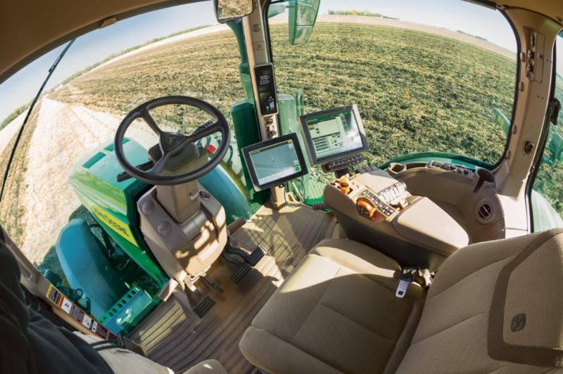 deere's latest tractor needs no driver in the cab