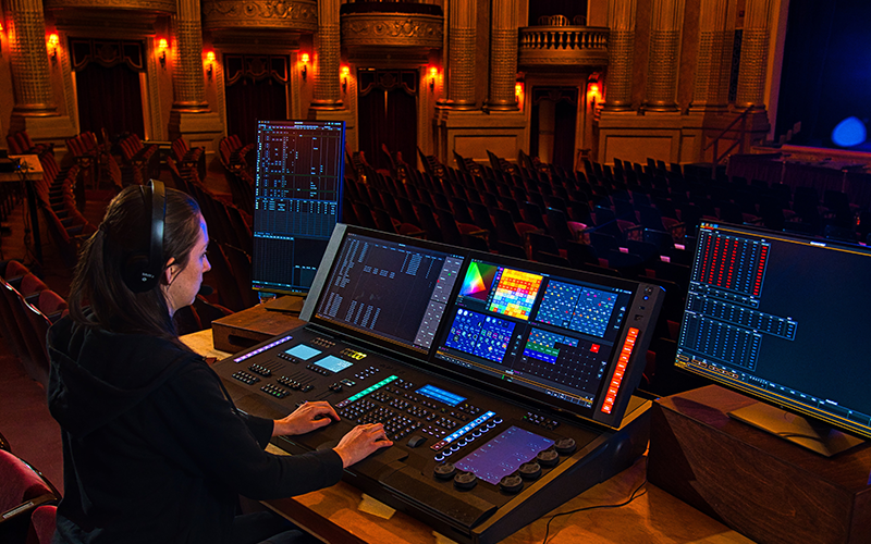 A lighting console is your home-away from home when you're working on a show.
