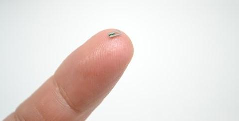 nanosensor on fingertip