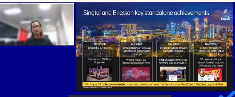 Cheong Hai Thoo, VP of mobile engineering, Singapore, on Ericsson's 2023 Mobility Report webinar
