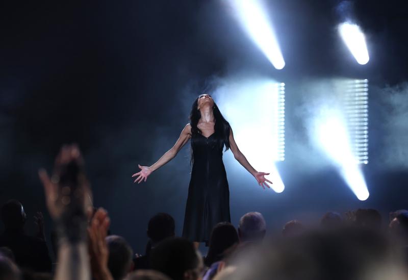 Nicole Scherzinger performs a number from "Sunset Boulevard."