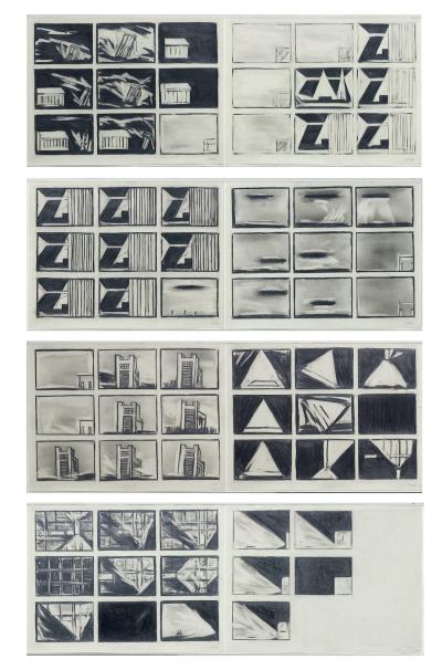 Einstein On The Beach drawings