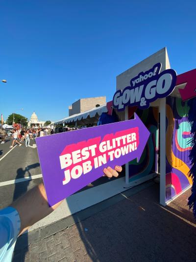 Yahoo and Superfly Glow and Go activation