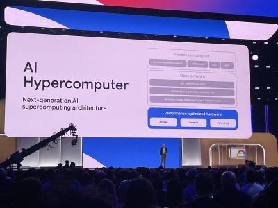 hypercomputer at Google Cloud NExt 2024