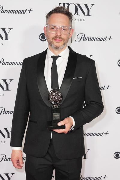 Jon Clark wins for Best Lighting Design of a Play