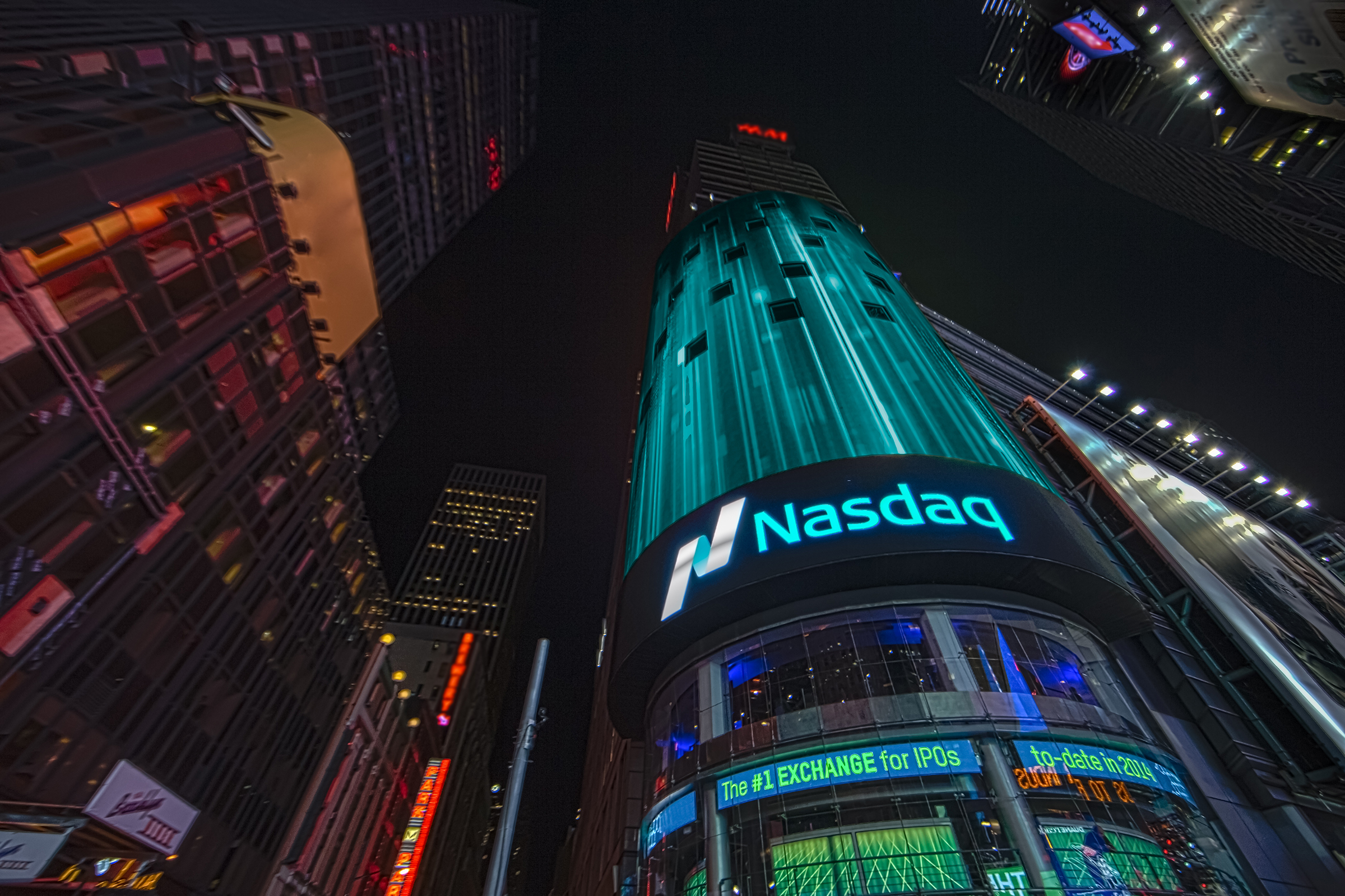 NASDAQ towers
