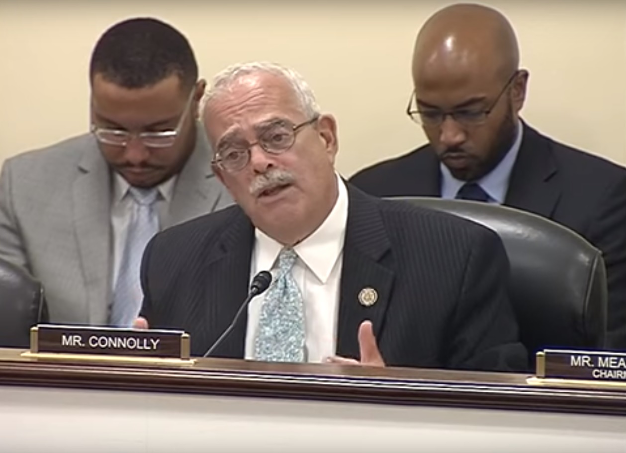 Rep Connolly speaks at congressional hearing