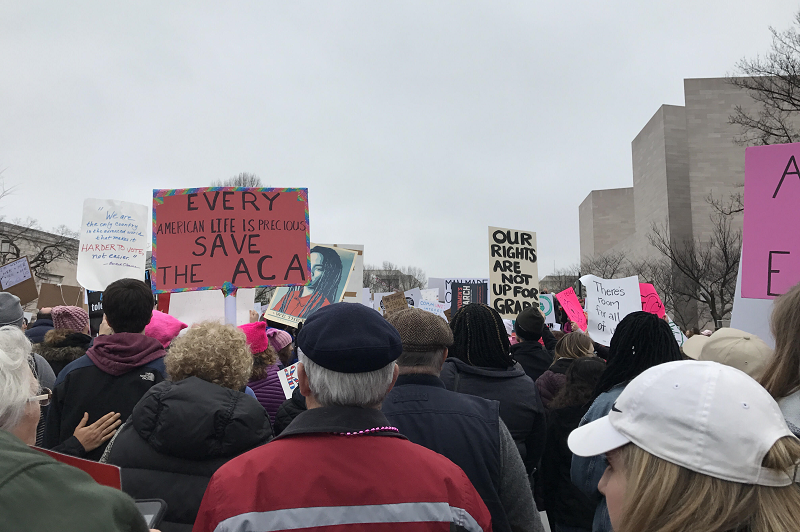 Womens March on Washington DC Jan 21 2017 Photo by Leslie Small  FierceHealthPayer