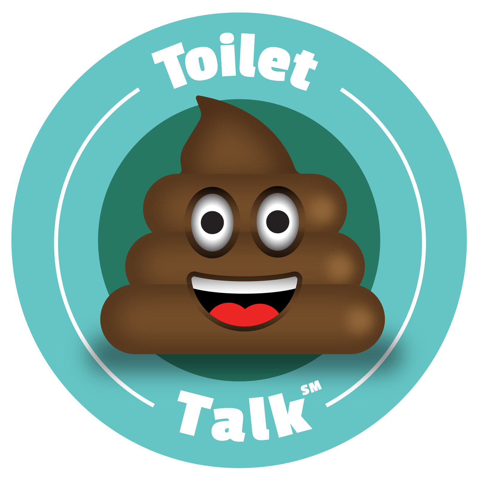 Toilet Talk Poop Emoji for Allergan