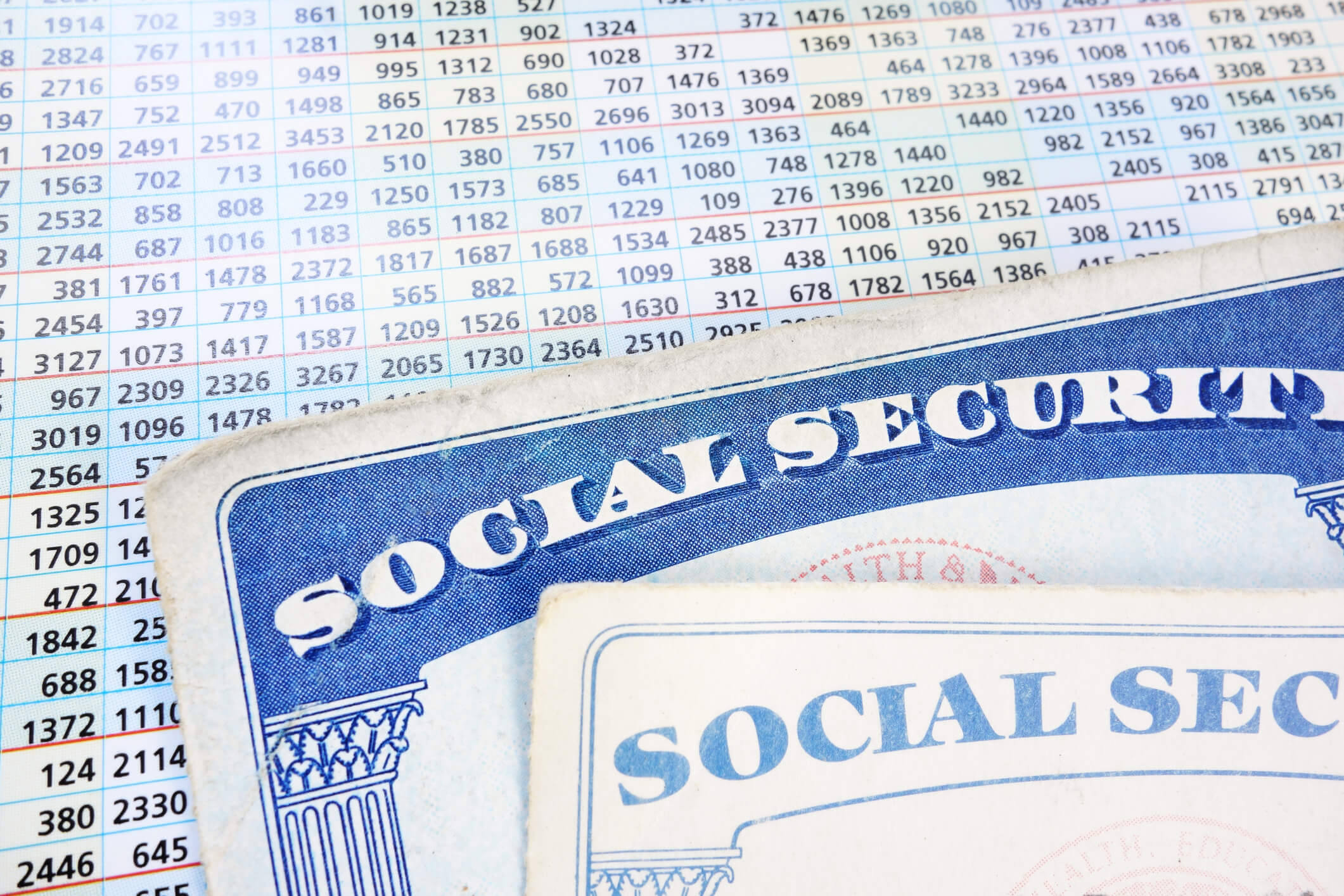Social Security cards and numbers