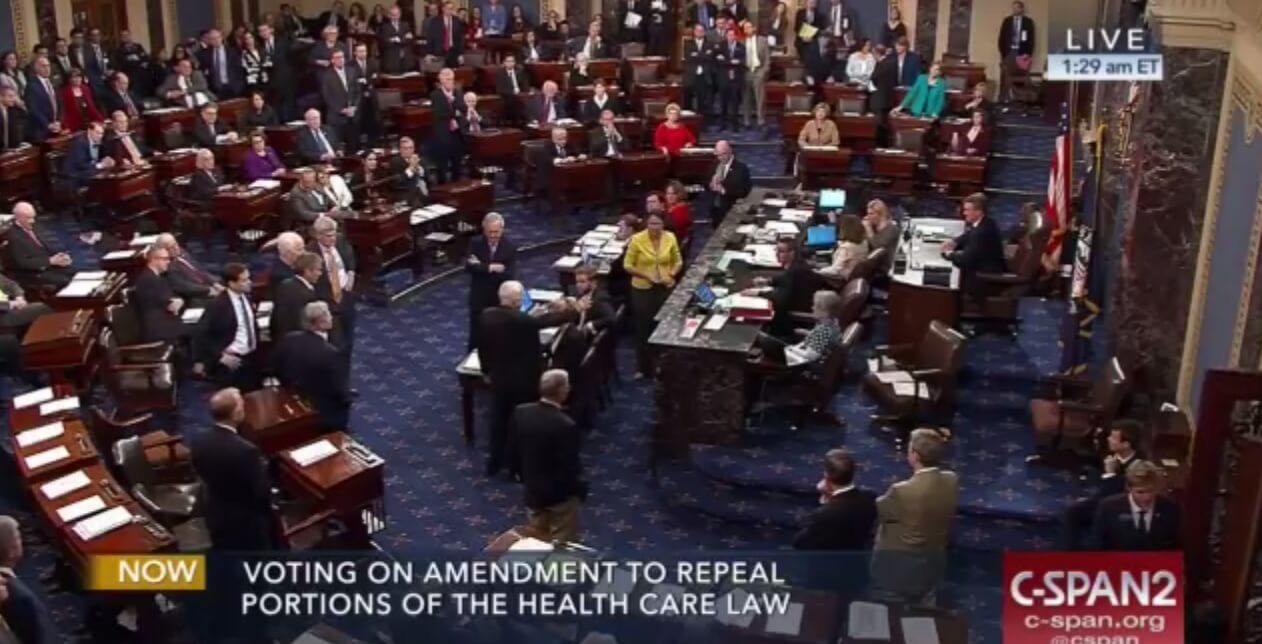 John McCains vote on skinny repeal bill